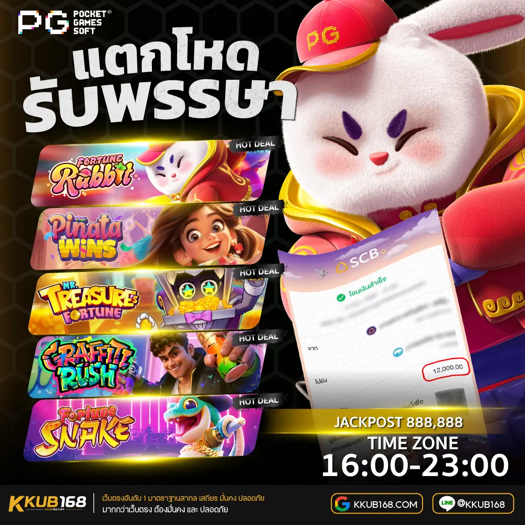 KKUB168 Bonus Time สล็อต PG